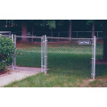 public ground chain link fence